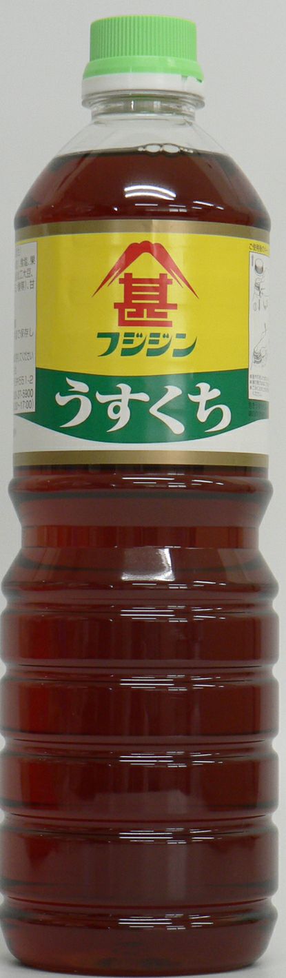 うすくち うすくちしょうゆ 1L | 富士甚醤油株式会社 オンラインショップ