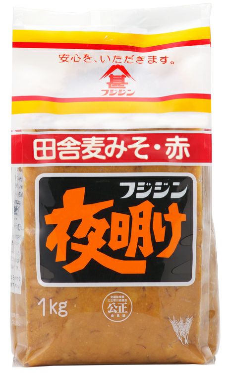 夜明け田舎みそ・赤 1㎏ | 富士甚醤油株式会社 オンラインショップ