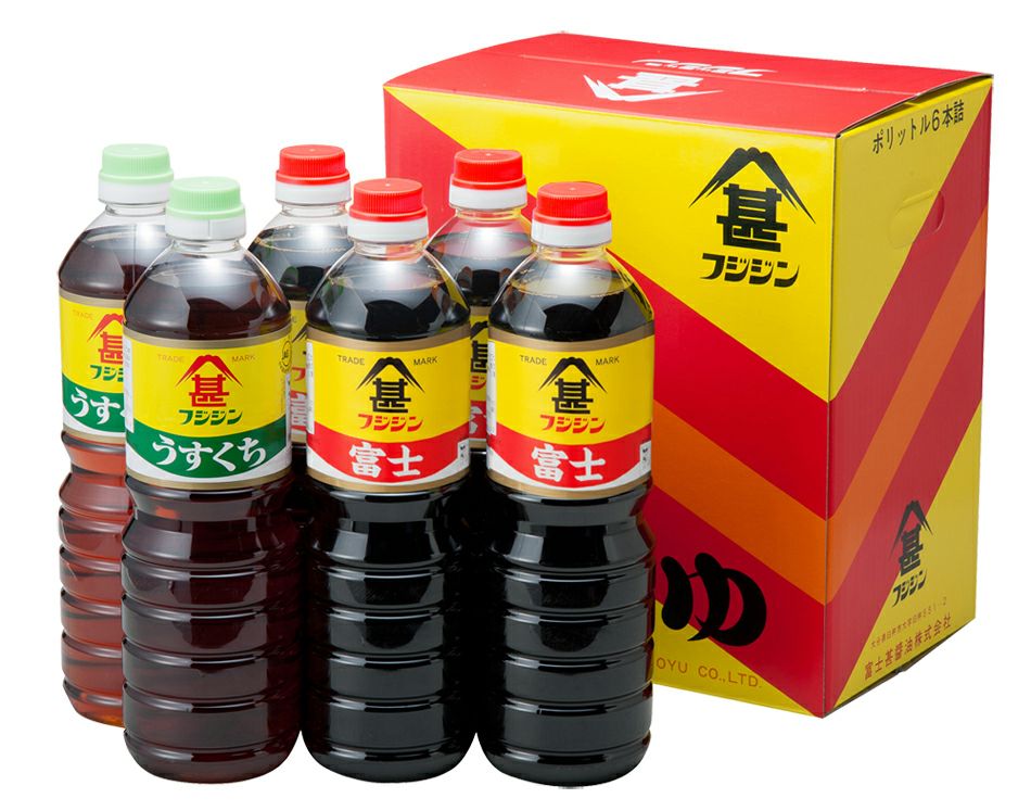 PL-265B しょうゆセット （1L×6本） | 富士甚醤油株式会社 オンライン