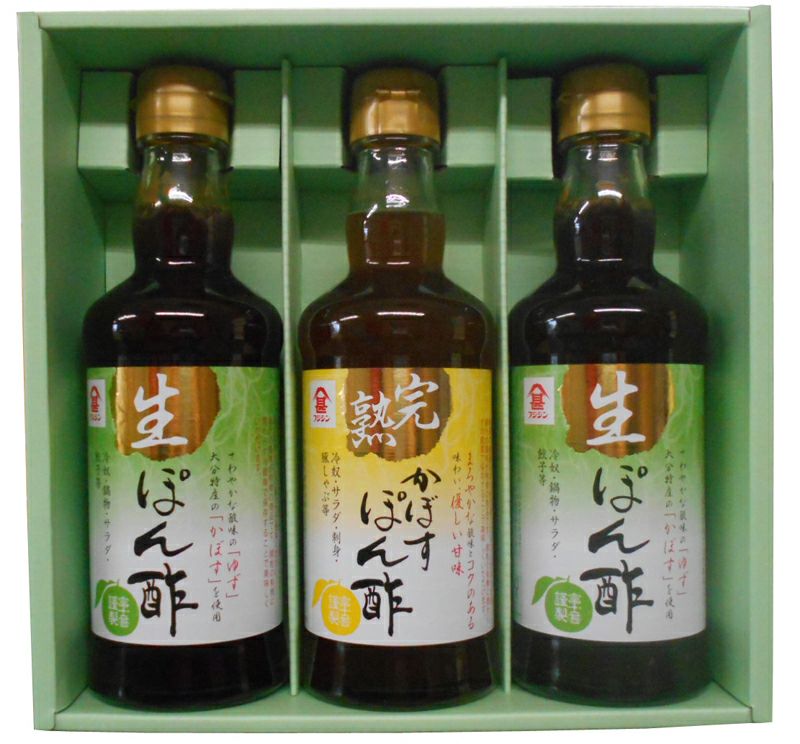 PZ-2A ぽん酢2種セット | 富士甚醤油株式会社 オンラインショップ
